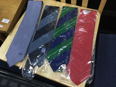 Lot 32 - A COLLECTION OF TWELVE SILK TIES FROM NATIONAL FOOTBALL ASSOCIATIONS