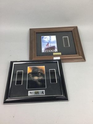 Lot 255 - A LOT OF SIX FRAMED FILM CELLS