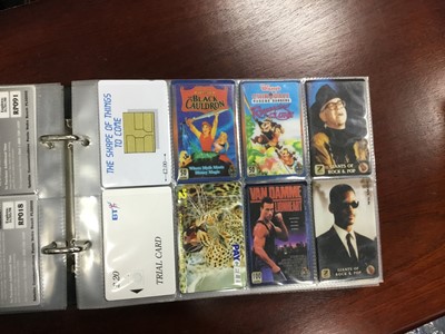 Lot 213 - A COLLECTION OF PHONECARDS