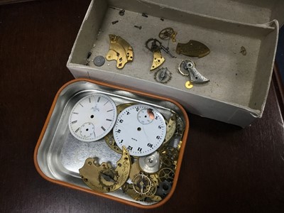Lot 29 - A LOT OF WATCHES AND WATCH PARTS