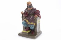 Lot 1155 - ROYAL DOULTON FIGURE OF THE OLD KING HN2134,...