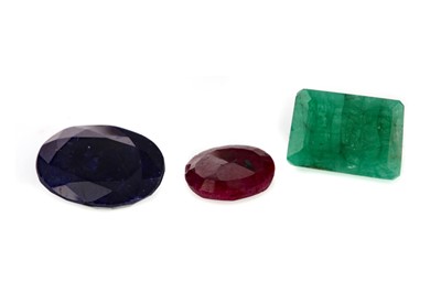 Lot 493 - **A COLLECTION OF UNMOUNTED GEMSTONES