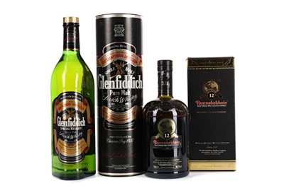 Lot 85 - GLENFIDDICH SPECIAL RESERVE AND BUNNAHABHAIN AGED 12 YEARS