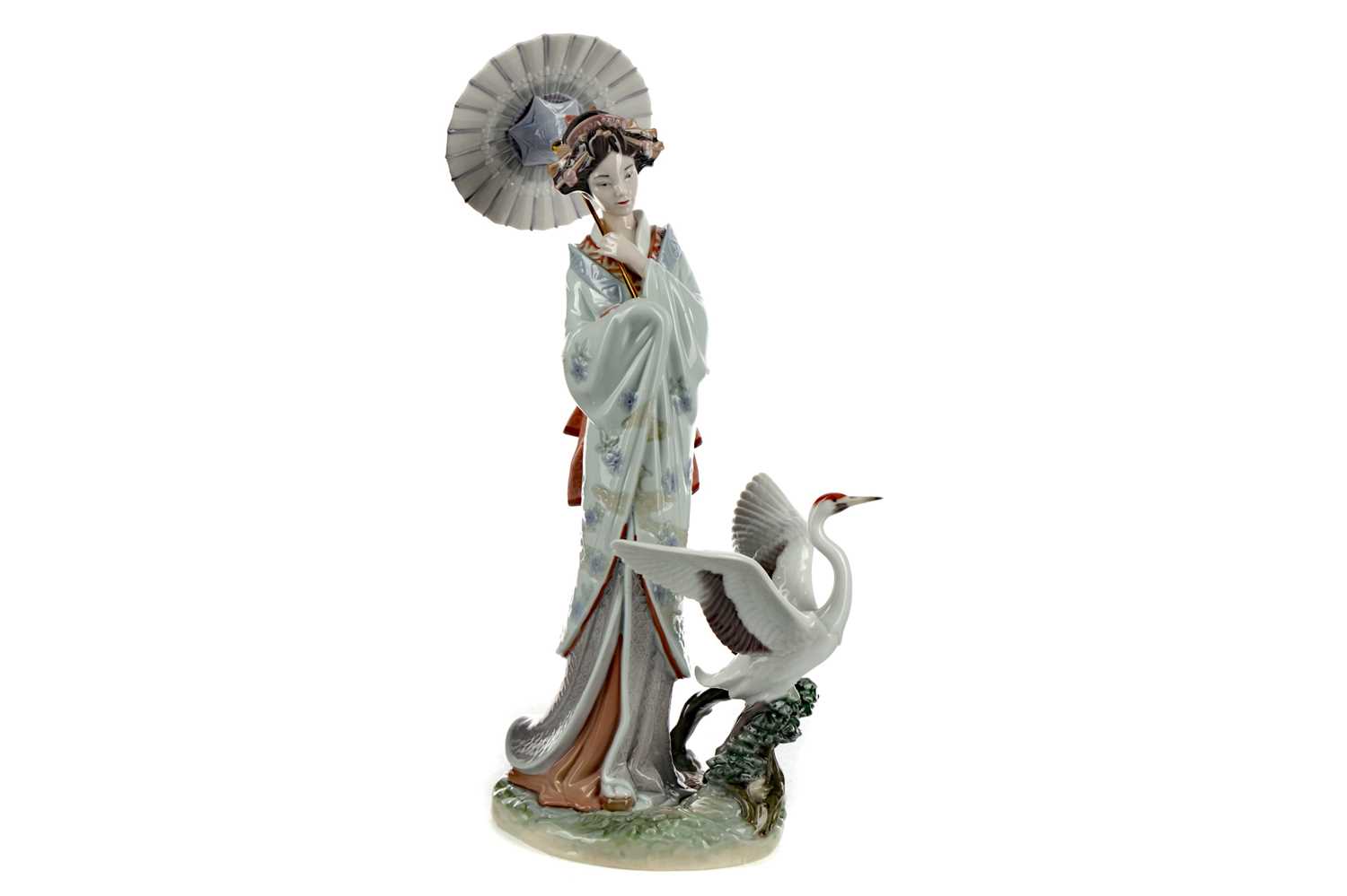 Lot 1059 - A LLADRO UTOPIA COLLECTION FIGURE OF 'JAPANESE PORTRAIT