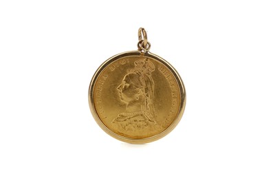 Lot 10 - A QUEEN VICTORIA GOLD SOVEREIGN DATED 1887