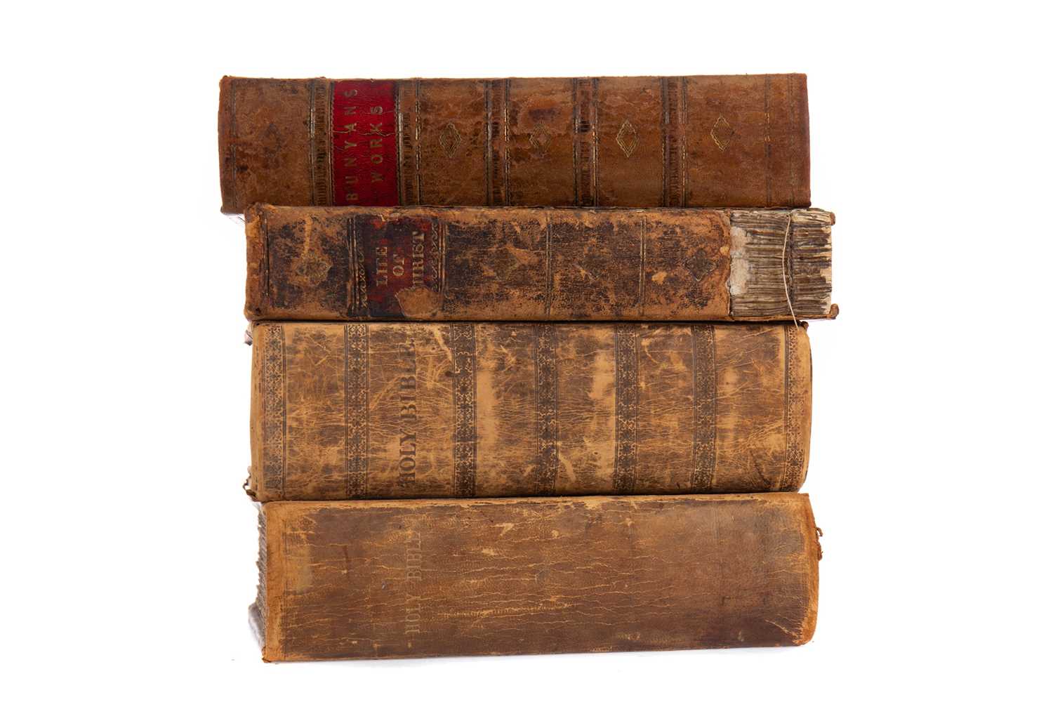 Lot 1151 - THE HOLY BIBLE AND OTHERS