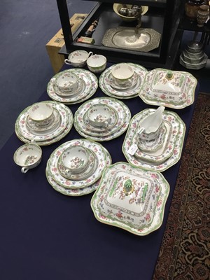 Lot 348 - A COLLECTION COPELAND SPODE 'EDEN' PATTERN DINNER WARE