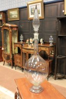 Lot 1190 - LARGE EARLY 20TH CENTRUY GLASS APOTHECARY...