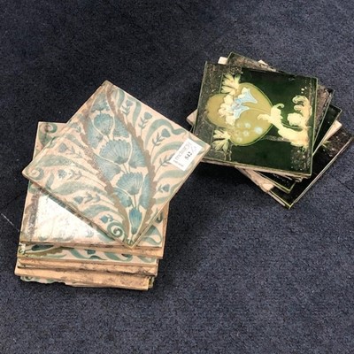 Lot 542 - A LOT OF VARIOUS CERAMIC TILES