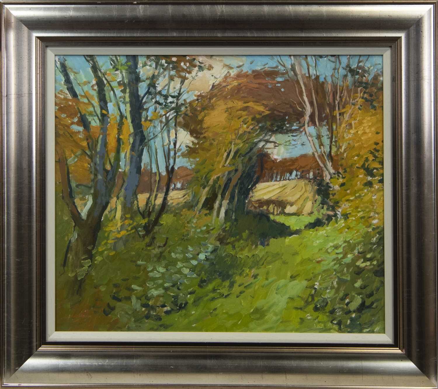 Lot 737 - PATH TO A FIELD, AN OIL BY DOUGLAS LENNOX