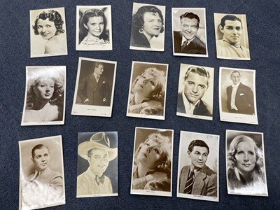 Lot 608 - A LOT OF FILM STAR POSTCARDS