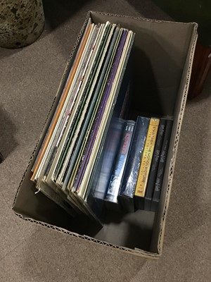 Lot 612 - A LOT OF LP RECORDS AND DVD'S