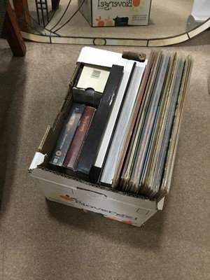 Lot 614 - A LOT OF LP RECORDS, DVD'S AND BOOKS