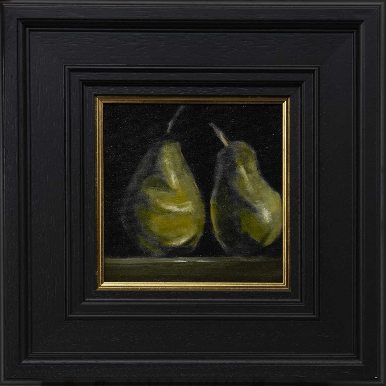 Lot 754 - A RIGHT PEAR, AN OIL BY NATASHA ARNOLD