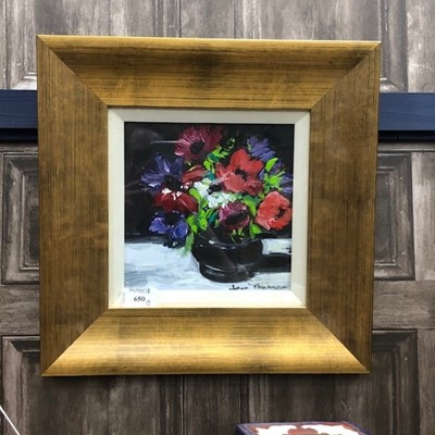 Lot 650 - STILL LIFE OF FLOWERS, SCOTTISH SCHOOL