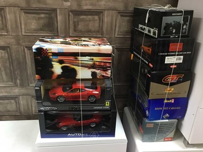 Lot 678 - A LOT OF TEN BOXED DIE-CAST VEHICLES