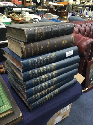 Lot 664 - A COLLECTION OF BOOKS RELATING TO GLASGOW AND SCOTLAND