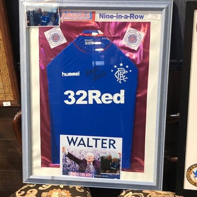 Lot 320A - A RANGERS F.C. JERSEY