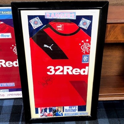 Lot 340A - A RANGERS F.C. JERSEY