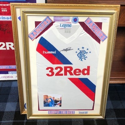 Lot 370A - A RANGERS F.C. JERSEY