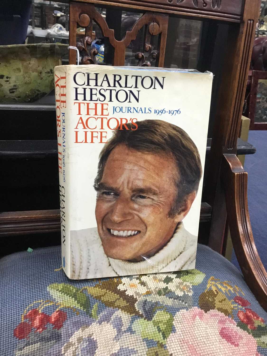 Lot 68 - A SIGNED COPY OF THE ACTOR'S LIFE BY CHARLTON HESTON