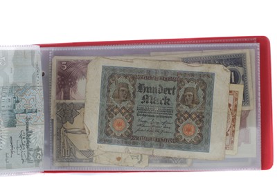 Lot 39 - A COLLECTION OF FOREIGN BANKNOTES