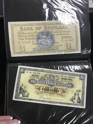 Lot 19 - A COLLECTION OF BANKNOTES