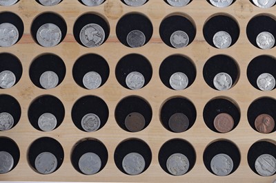 Lot 18 - A COLLECTION OF SILVER AMERICAN COINS
