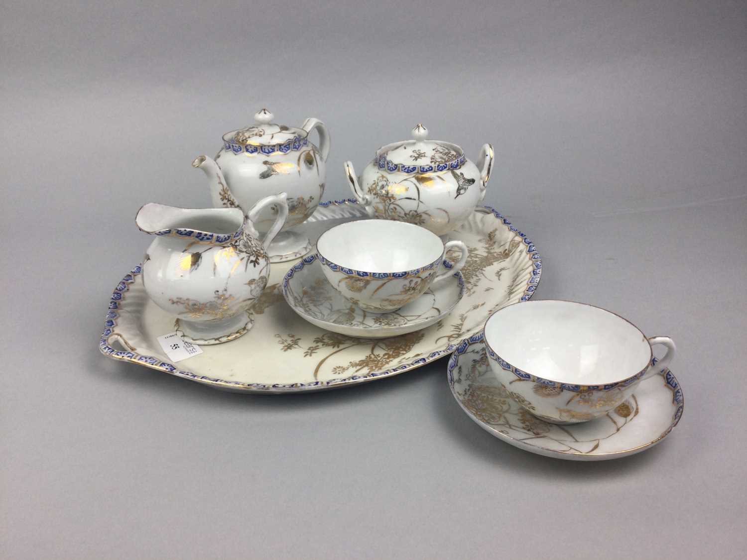Lot 55 - A LOT OF ASIAN CERAMICS INCLUDING A TEA FOR TWO SERVICE