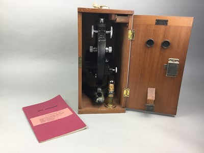 Lot 54 - A STUDENT'S BECK MICROSCOPE