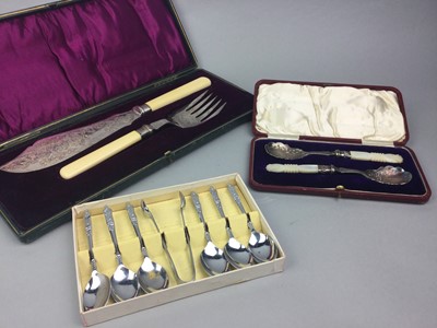 Lot 101 - A LOT OF SILVER PLATED WARE