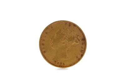 Lot 35 - A QUEEN VICTORIA HALF SOVEREIGN DATED 1876