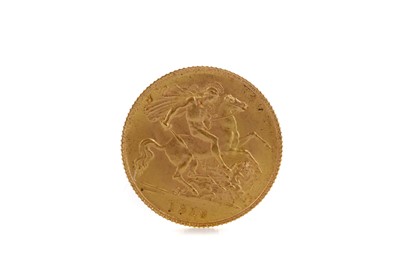 Lot 38 - A KING GEORGE V HALF SOVEREIGN DATED 1913