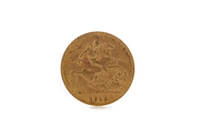 Lot 41 - A KING GEORGE V HALF SOVEREIGN DATED 1913