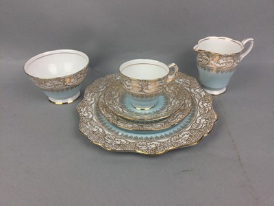 Lot 32 - A DUCHESS PART TEA SERVICE, ALONG WITH ANOTHER AND TWO COPELAND DISHES