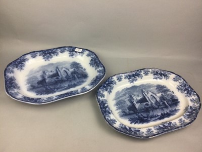 Lot 32 - A DUCHESS PART TEA SERVICE, ALONG WITH ANOTHER AND TWO COPELAND DISHES