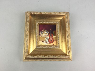 Lot 48 - A LOT OF THREE PAINTED MINIATURES BY DANIELLE COURTOUT