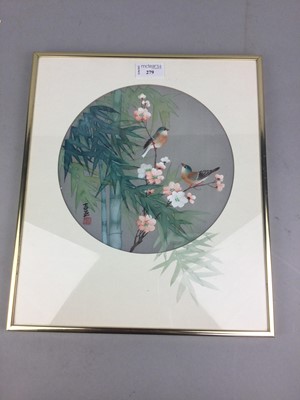 Lot 279 - A CHINESE PAINTING ON SILK