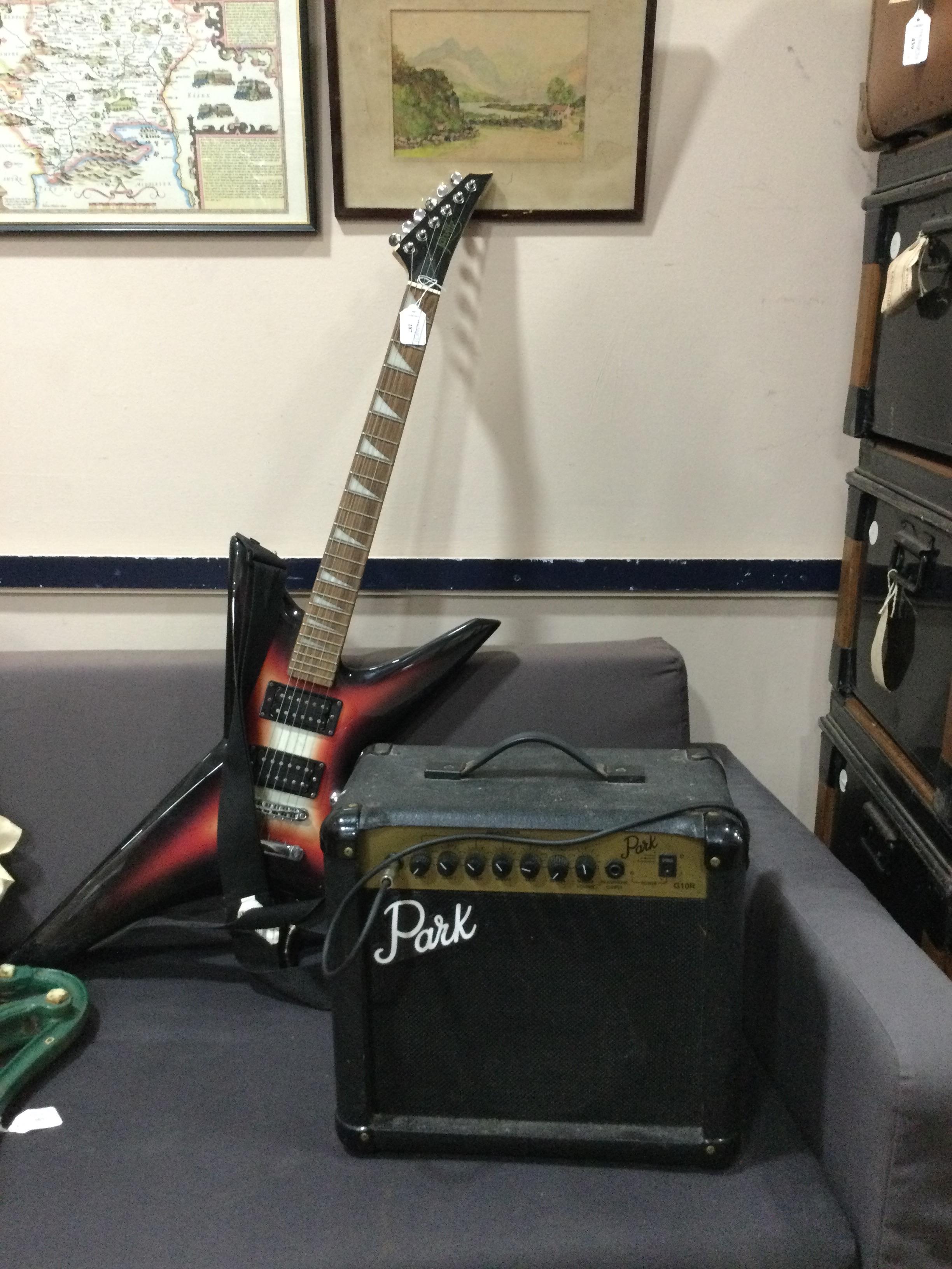 Lot 287 A JAXVILLE ELECTRIC GUITAR