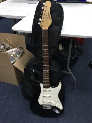 Lot 288 - A LOT OF TWO GUITARS AND AMP