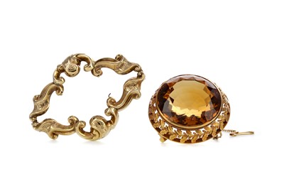 Lot 520 - TWO BROOCHES
