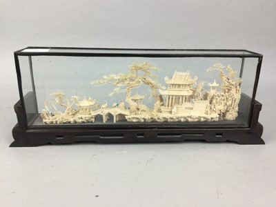 Lot 298 - A CHINESE CORK DISPLAY