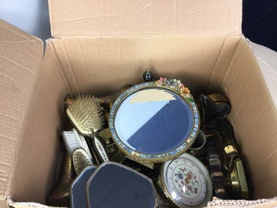 Lot 323 - A COLLECTION OF BRASS ITEMS