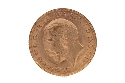 Lot 14 - A GEORGE V GOLD HALF SOVEREIGN DATED 1913