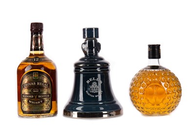 Lot 21 - BELL'S ROYAL RESERVE 20 YEARS OLD, CHIVAS REGAL 12 YEARS OLD AND OLD ST ANDREWS