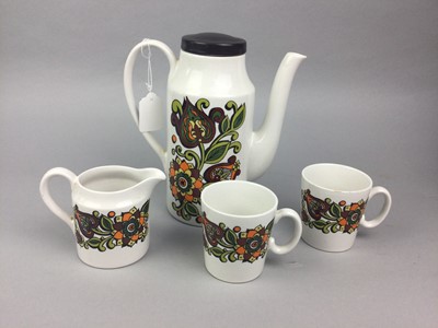 Lot 387 - A MID CENTURY COFFEE SERVICE