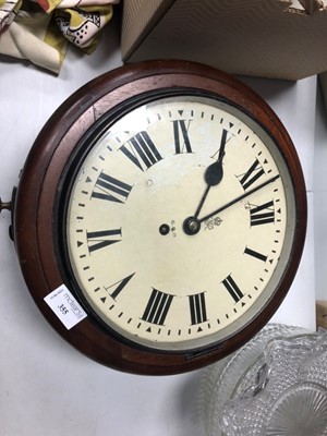 Lot 355 - A GPO WALL CLOCK