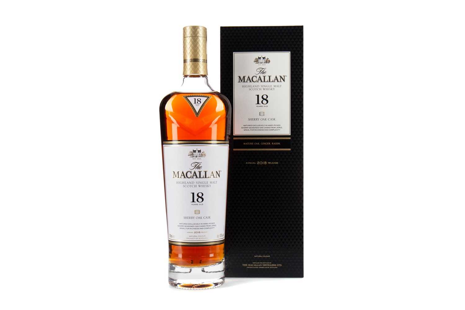 Lot 33 - MACALLAN 18 YEARS OLD 2018 RELEASE