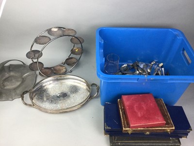 Lot 381 - A COLLECTION OF SILVER PLATED WARE