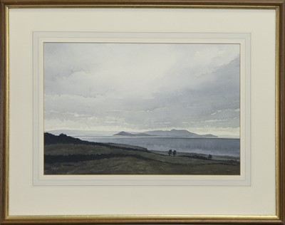Lot 89 - LOCH VIEWS, A WATERCOLOUR BY FRANK COLCLOUGH